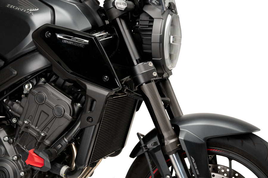 KTM RC 390 [2025] – Fork protection kit sticker – Carbon look