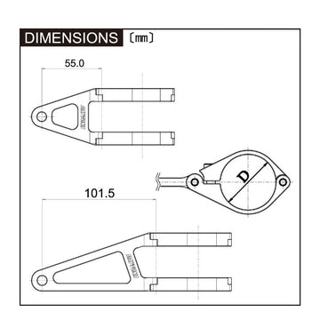 CNC-Lampenhalter-Set
