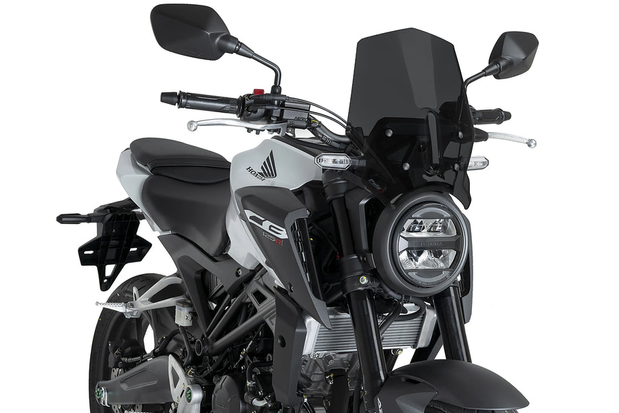 HONDA CB 300 R NEO SPORTS CAFE [2025] - New Generation Sport Windshield | Heavily toned | PUIG 22296F