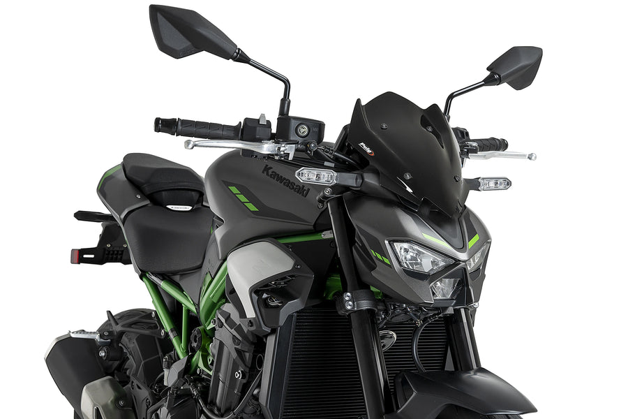 KAWASAKI Z 900 SE [2025] - New Generation Sport Windshield | Black | PUIG 22439N