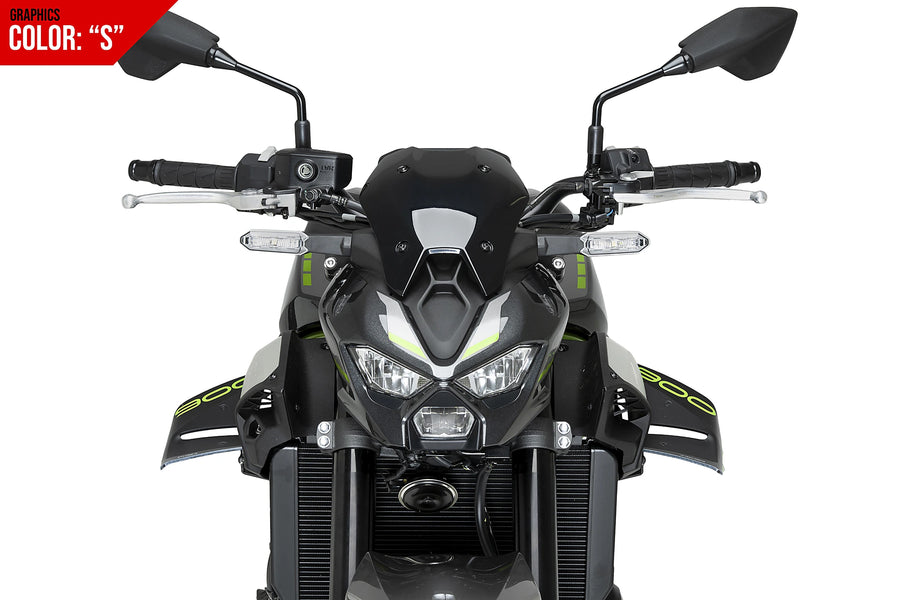 KAWASAKI Z 900 SE [2025] - D12 Spoiler | Graphics | PUIG 22445S