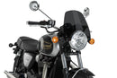 TRIUMPH BONNEVILLE T 120 BLACK [2025] – touring screen with spoiler screen – transparent