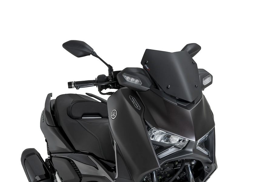 YAMAHA X-MAX 300 TECH MAX [2025] - V-Tech Line Sport Windshield | Matt black | PUIG 22571J