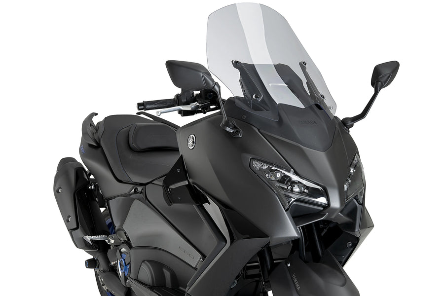 YAMAHA T-MAX 560 TECH MAX [2025] - D12 Spoiler | Black | PUIG 22606N