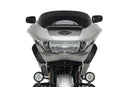 HARLEY-DAVIDSON ROAD GLIDE - Untere Deflektoren | Mattschwarz | PUIG 22671J