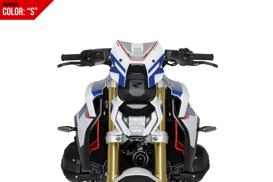 BMW R1300R [2025] - PUIG New Generation Sport Windschild | Graphics | PUIG 22710S