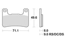 SUZUKI GSX R 600 [2004-2010] - Dual Sinter brake pads