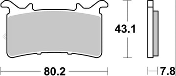 HONDA CBR 1000 [2020-2022] - Dual Sinter brake pads