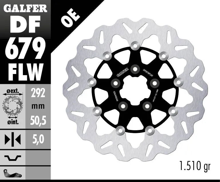 Harley-Davidson Xl 883 Sportster [1986, 1988-1991, 1993-1995, 1998] - Bremsscheibe – Bild 2