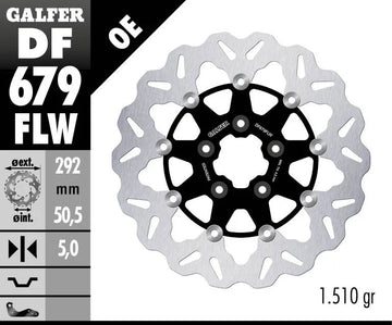 Harley-Davidson XL 883 Sportster [1986, 1988-1991, 1993-1995, 1998] - brake disc - picture 2