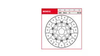 Harley-Davidson FLHRC 1750 Road King Classic 107 [2017, 2019] - Schwimmende Bremsscheibe Skull – Bild 7
