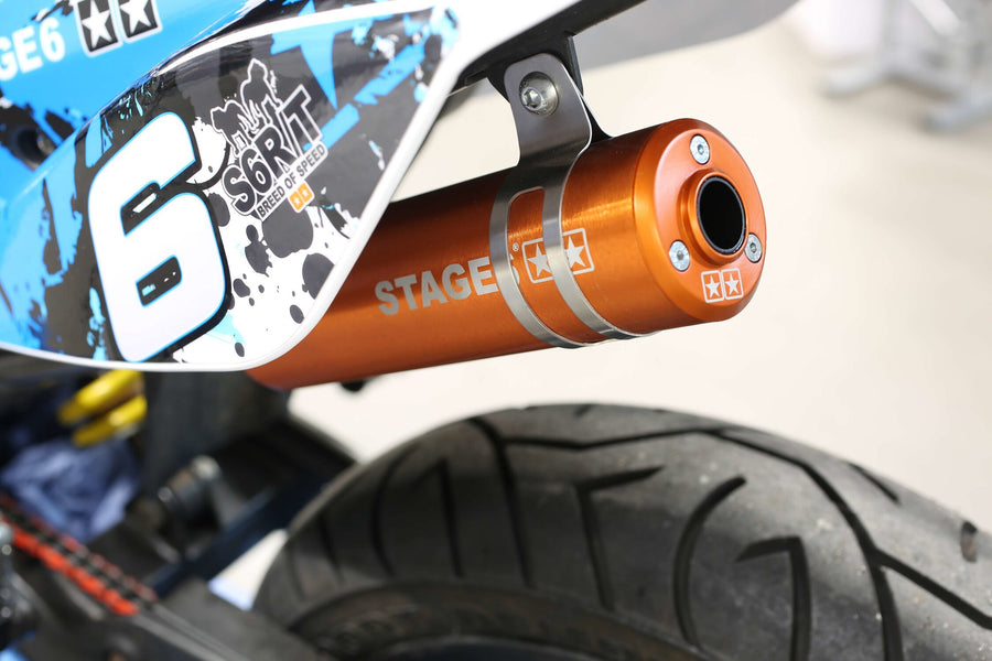 Gilera RCR Enduro 2006 50 2T D50B0 [2006] - Auspuff 70cc CNC orange