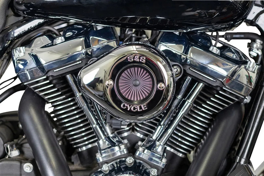 Harley-Davidson FLHFB 1868 Electra Glide Highway King 114 [2023] - Air Stinger Stealth Luftfiltersatz – Oberfläche: Verchromt – Bild 4