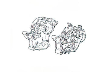 Beta RR Enduro 50 2T - engine housing original spare part