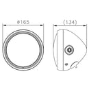 Kawasaki W 650 – H4 headlight Bullet 5¾ inch black
