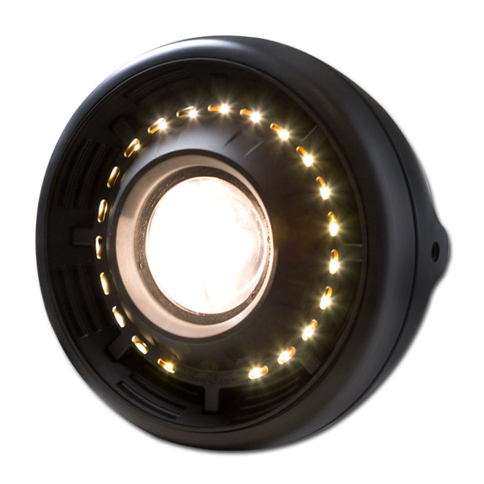 BMW R nineT – angel eye headlights black