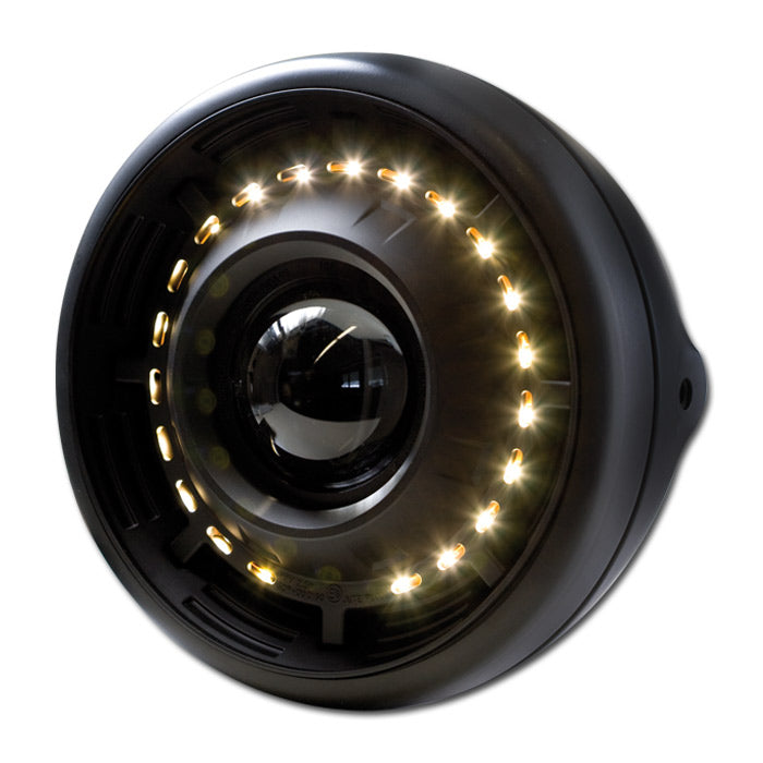 BMW R nineT – angel eye headlights black