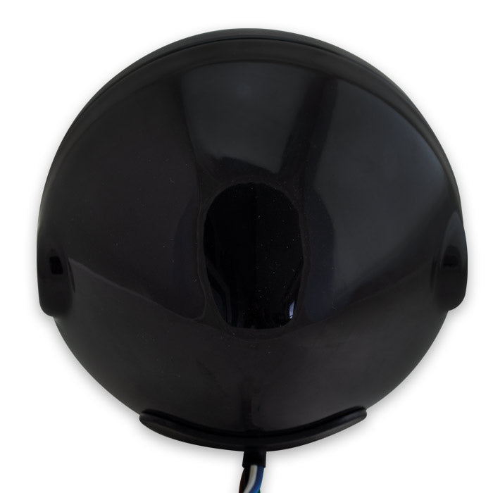 Kawasaki W 650 – H4 headlight Bullet 5¾ inch black