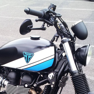 Moto Guzzi V7 – Novara M10 mirror pair