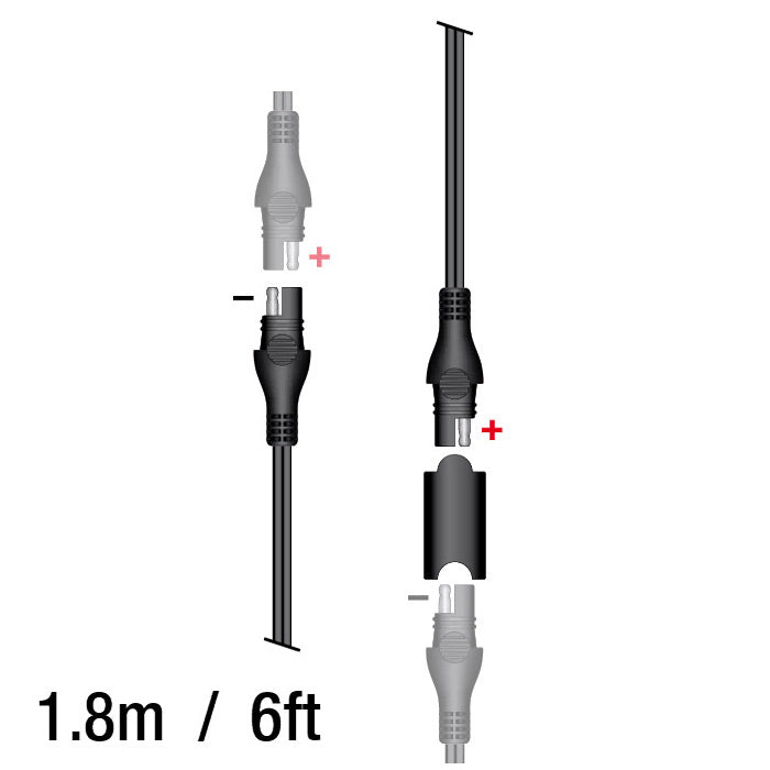 Verlängerungsladekabel für OptiMate "SAE-63"
