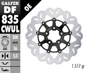 Harley-Davidson XL 1200 C Sportster Custom [2020] - brake discs - surface: black, silver - picture 2