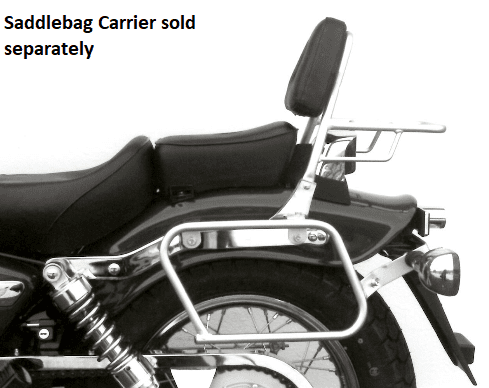 Honda CA 125 Rebel [1995-2001] - Sissybar with luggage rack chrome