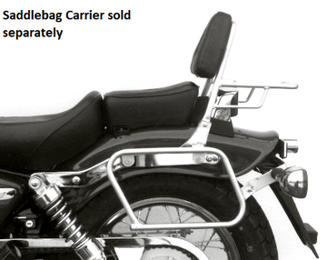 Honda CA 125 Rebel [1995-2001] - Sissybar with luggage rack chrome
