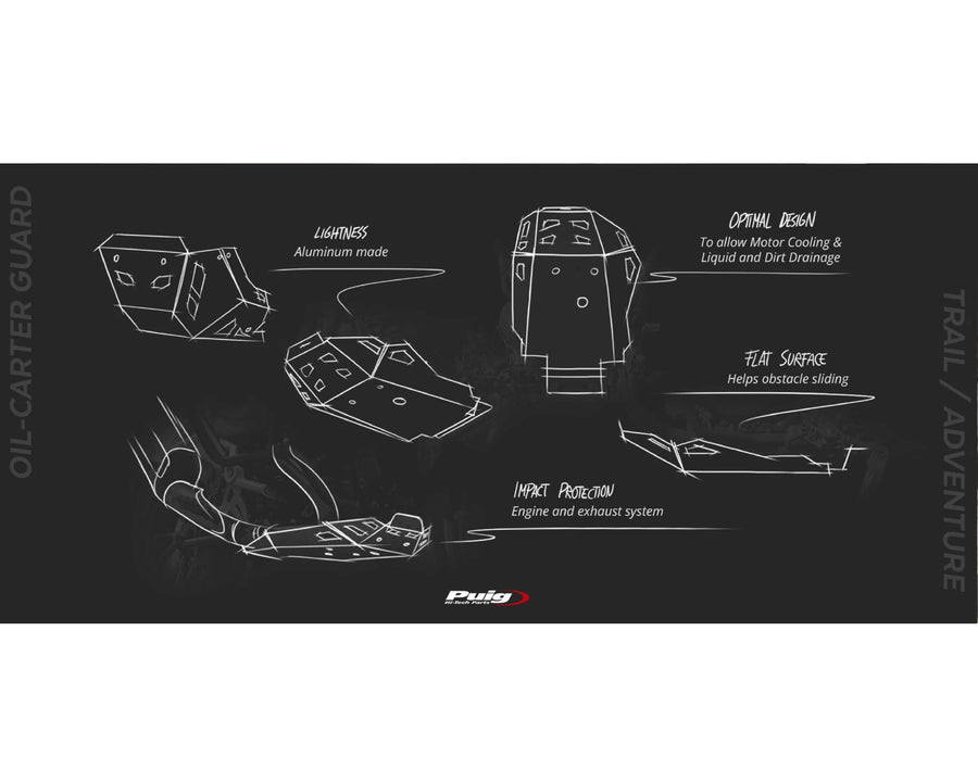 KAWASAKI KLR 650 [2025] – Engine Guard – Black
