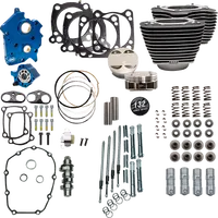 Harley-Davidson FLSTFI 1923 Softail Fat Boy Gray Ghost 117 [2026] - 132" Power Package Motorleistungs-Kit – Oberfläche: Schwarz, Nicht hervorgehobene Kühlrippen – Bild 12