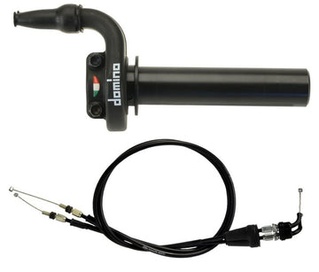 Ktm 520 Exc [DOMINO] - KRE handlebar grips with cables black