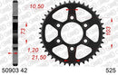 Ducati Multistrada V4 S Sport [2021-2023] - Kettenkit 525 XHR4 - 16/42-124 - Standard Kettenrad Stahl