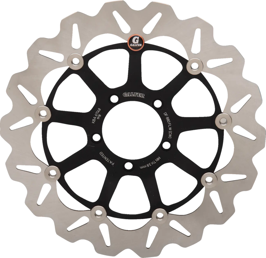 Ducati DESMOSEDICI 1000 RR [2007-2008] - Brake disc - Type: Two-piece (floating) - Image 1