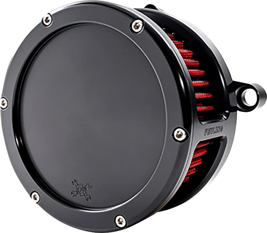 Harley-Davidson FXBR 1923 Softail Breakout 117 [2026] - BA Luftfilterkit – Oberfläche: Schwarz, Rot – Bild 1