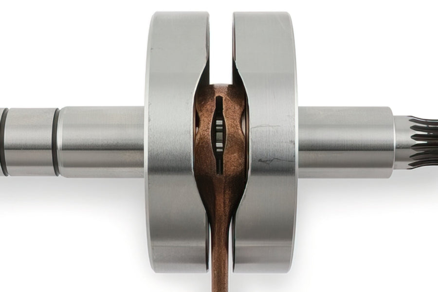 Aprilia SR Netscaper 50 2T LC - crankshaft MHR RHQ 12mm KoBo 85mm connecting rod