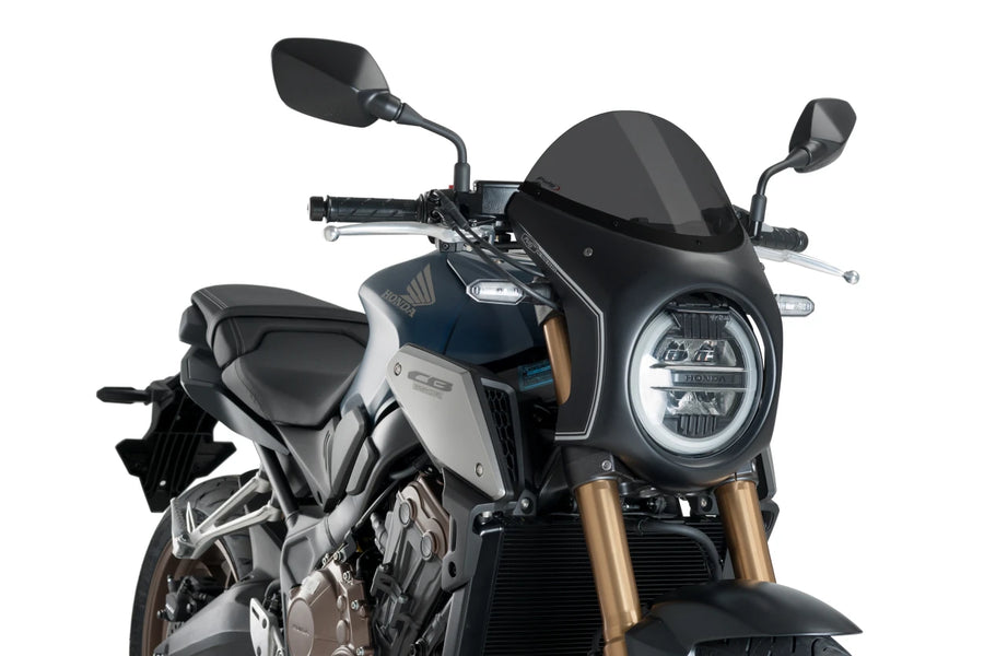 HONDA CB 650 R NEO SPORTS CAFE [2023] – Retro windshield – heavily tinted