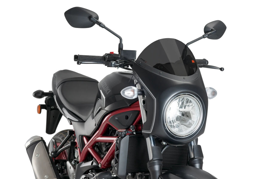 SUZUKI SV 650 [2025] – Retro Fairing Screen – Black