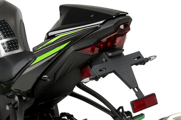 KAWASAKI ZX-6R 636 [2019] - License plate holder | Black | PUIG 3180N