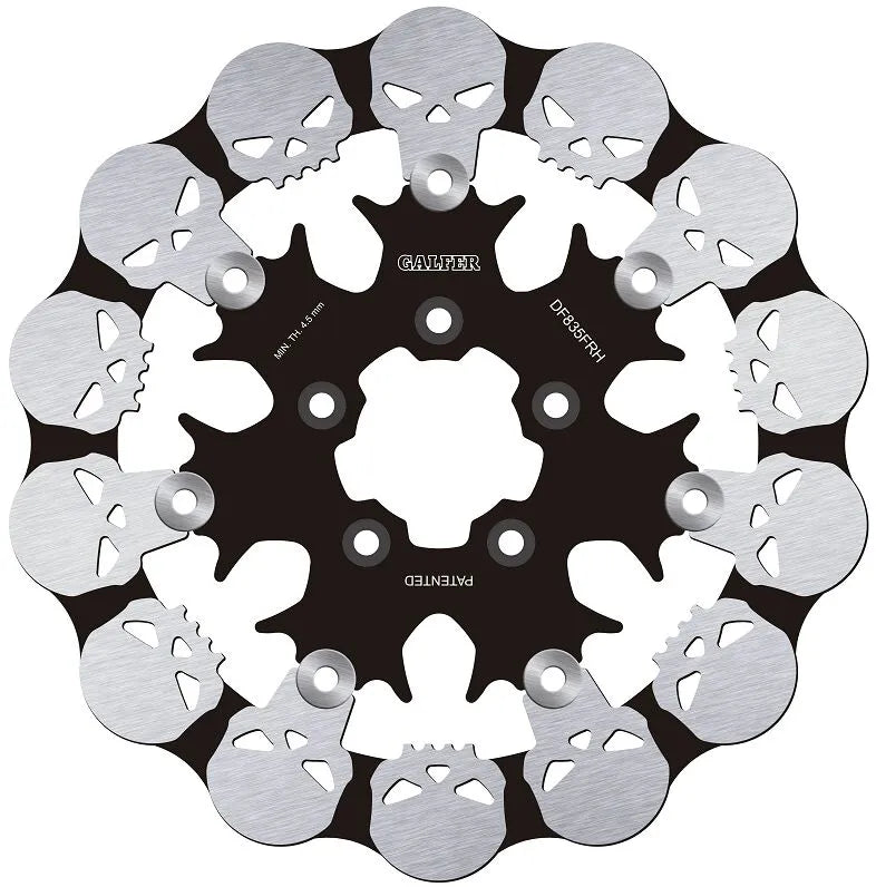 Harley-Davidson XL 883 R Roadster [2015] - Floating brake disc Skull - Image 1