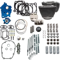 Harley-Davidson FLHTCUTG 1750 Tri Glide Ultra Anniversary 107 [2018] - 132" Power Package Motorleistungs-Kit – Oberfläche: Black Granite – Bild 10