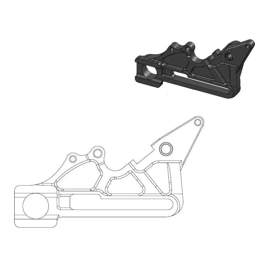 Ktm 150 SX [2025] - Versatzhalterung für OEM-Bremssattel – Bild 1