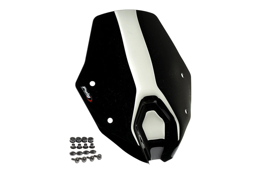 BMW R 1250 R [2025] - New Generation Sport Windshield | Black | PUIG 3623N