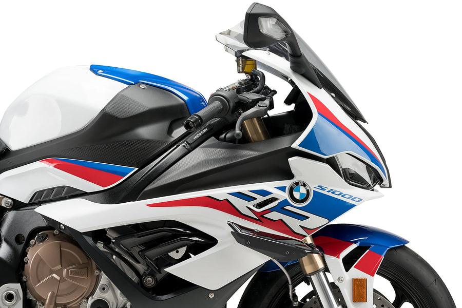 BMW S1000RR [ab 2019] - Downforce Sport Seiten-Spoiler-Set | Schwarz | PUIG 3636N
