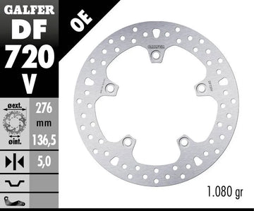 Bmw R 1250 Rt ABS (0 J 61) [2019-2020, 2021-2024] - Brake disc fixed round - picture 2