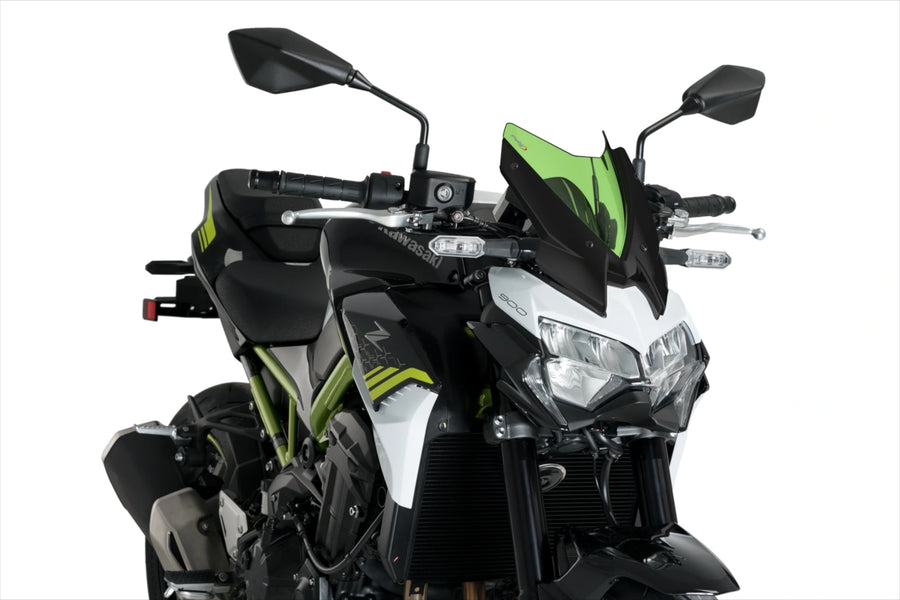 KAWASAKI Z 900 SE [2024] - Windshield New Generation Sport | Green | PUIG 3840V