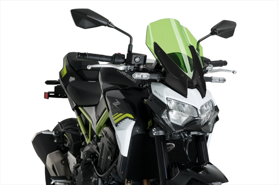 KAWASAKI Z 900 SE [2024] - New Generation Touring Windshield | Green | PUIG 3841V