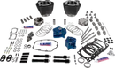 Harley-Davidson FLFBS 1923 Softail Fat Boy 117 [2026] - 132" Power Package Motorleistungs-Kit – Oberfläche: Schwarz, Nicht hervorgehobene Kühlrippen – Bild 9