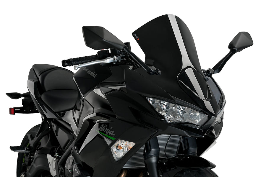 KAWASAKI NINJA 650 [2025] - R-Racer Screen | Black | PUIG 3880N