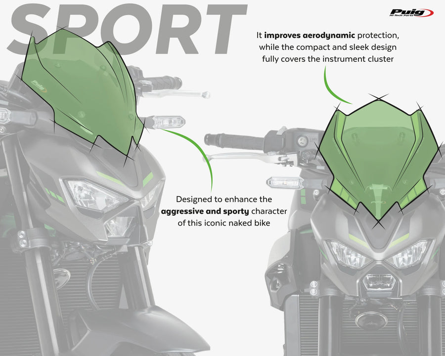 KAWASAKI Z 900 SE [2025] – New Generation Sport – Heavily tinted