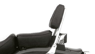 Honda CA 125 Rebel [1995-2001] - Sissybar without luggage rack chrome