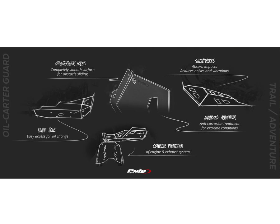 SUZUKI DL 650 XT V-STROM EXPLORER [2025] – Engine Guard – Black